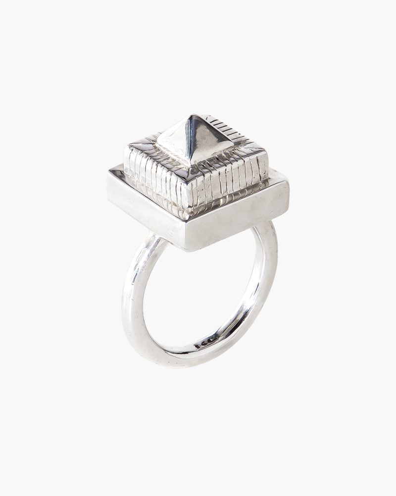 MUNERO RING // argento
