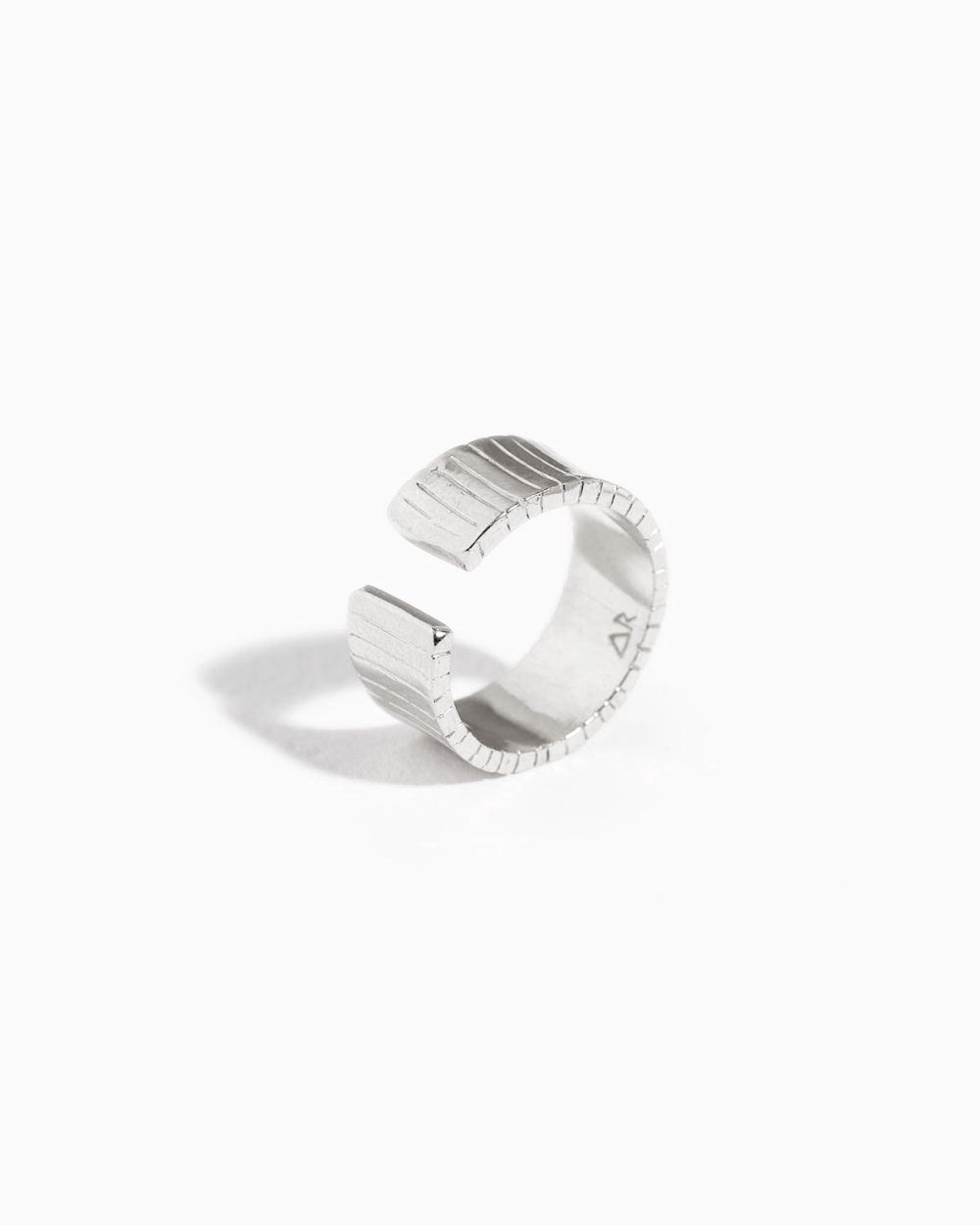 EXPLORO PINKIE RING // argento