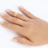 EXPLORO PINKIE RING // gold-plated