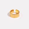 EXPLORO PINKIE RING // gold-plated