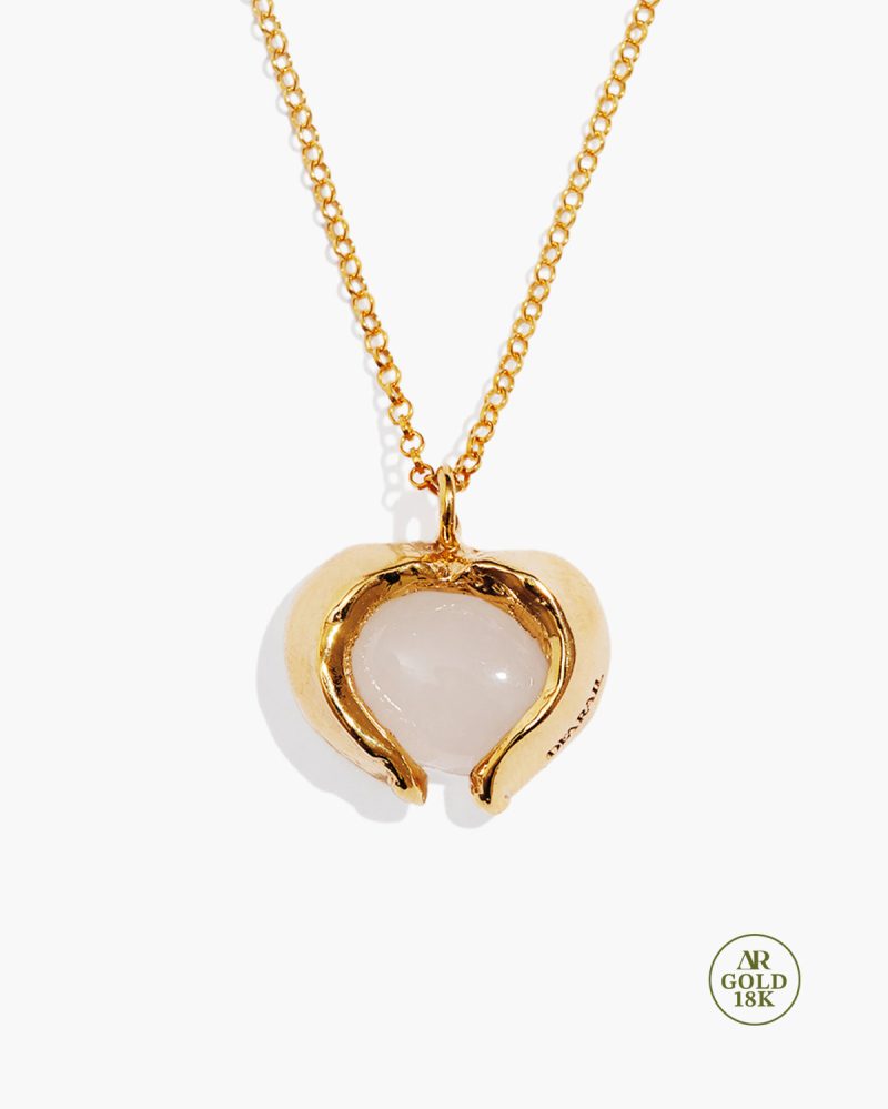18k Gold • BADAM POD necklace